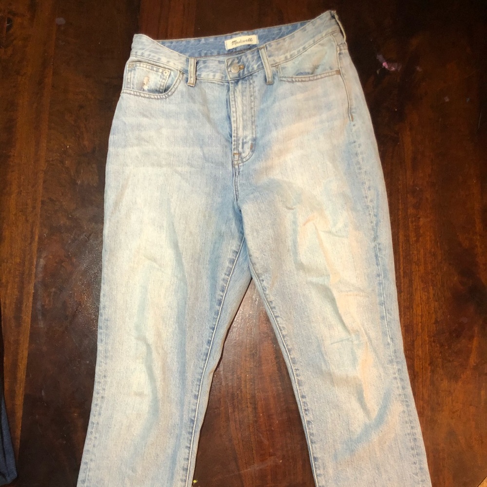 Madewell curvy high rise jeans